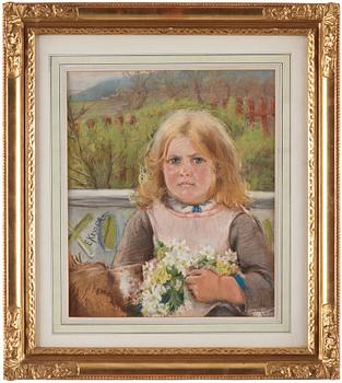 Elisabeth Keyser, Girl with flowers.