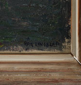 PÄR LINDBLAD, olja på duk, signerad.