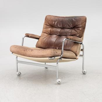 Bruno Mathsson, a "Karin" armchair, Dux, Sweden, late 20th century.