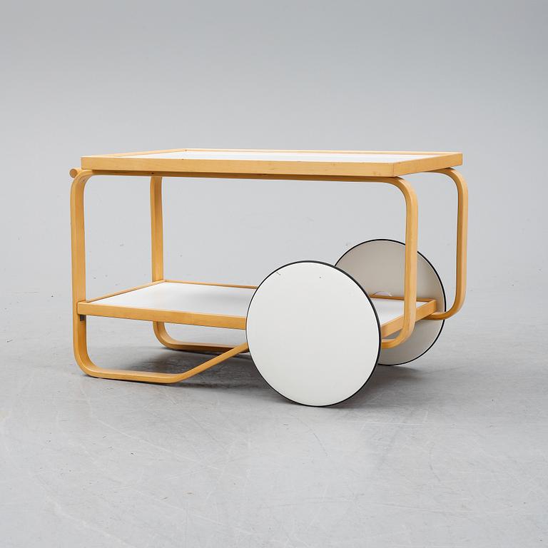 Alvar Aalto, a birch drinks trolley model 901, Artek, Finland.