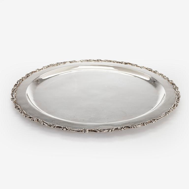 Tarjotin, sterlinghopeaa, Mexico.