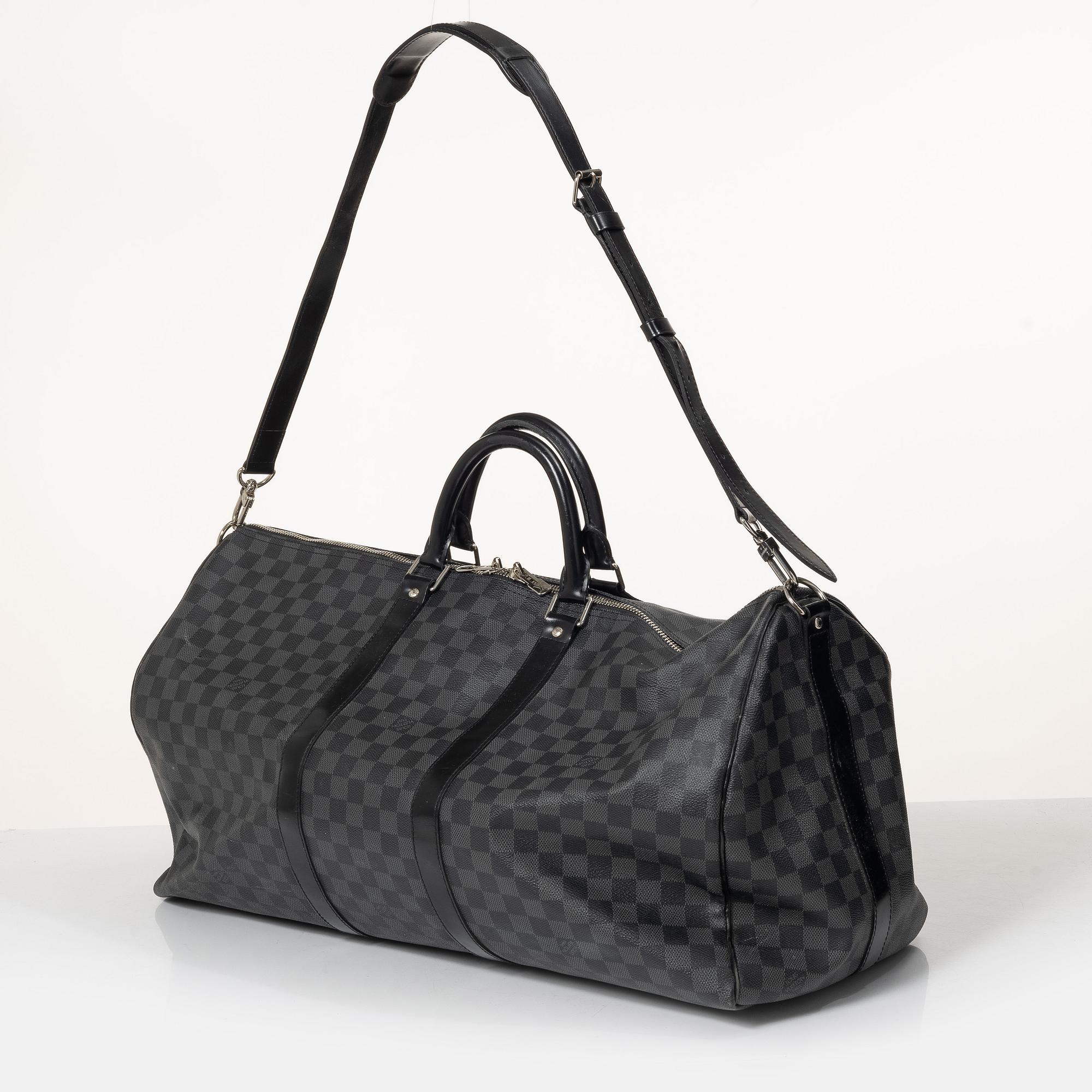 Louis Vuitton, weekend bag "Keepall 55 Bandoulière", 2017.