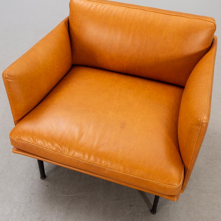 Muuto, Anderssen & Voll, Fåtölj modell 7985 för  Outline studio 2017.