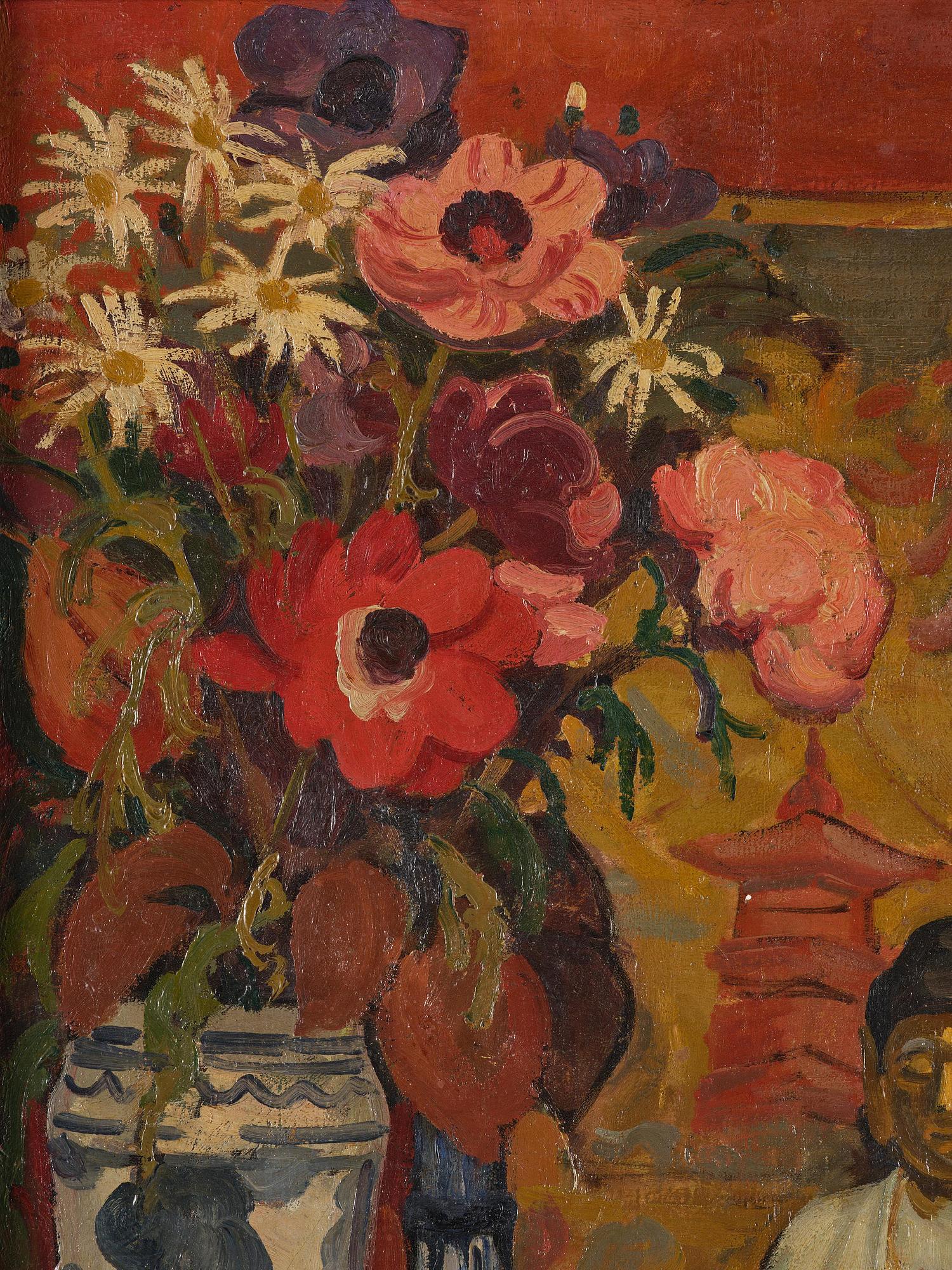 Lili Elbe, Still life with flowers.