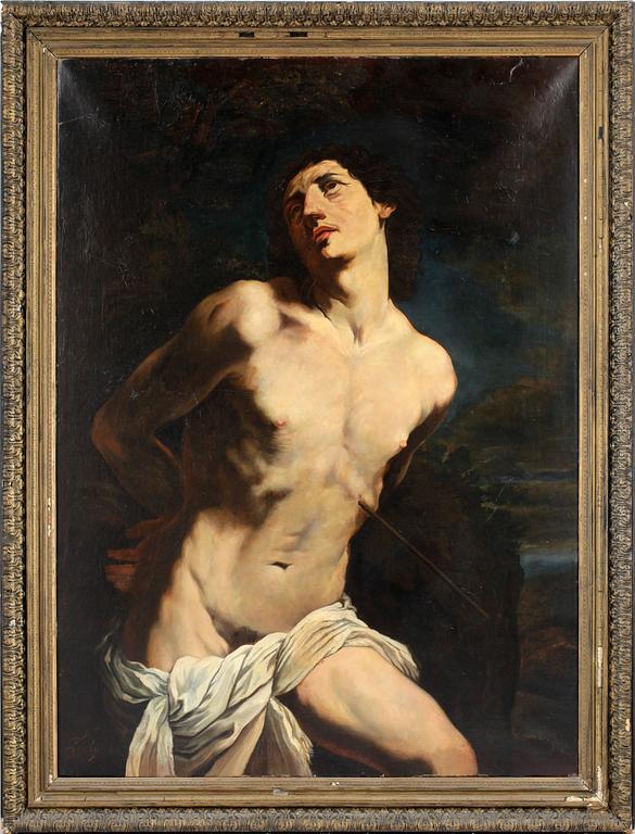 MIHALY ZICHY kopia efter Guido Reni, olja på duk, signerad.