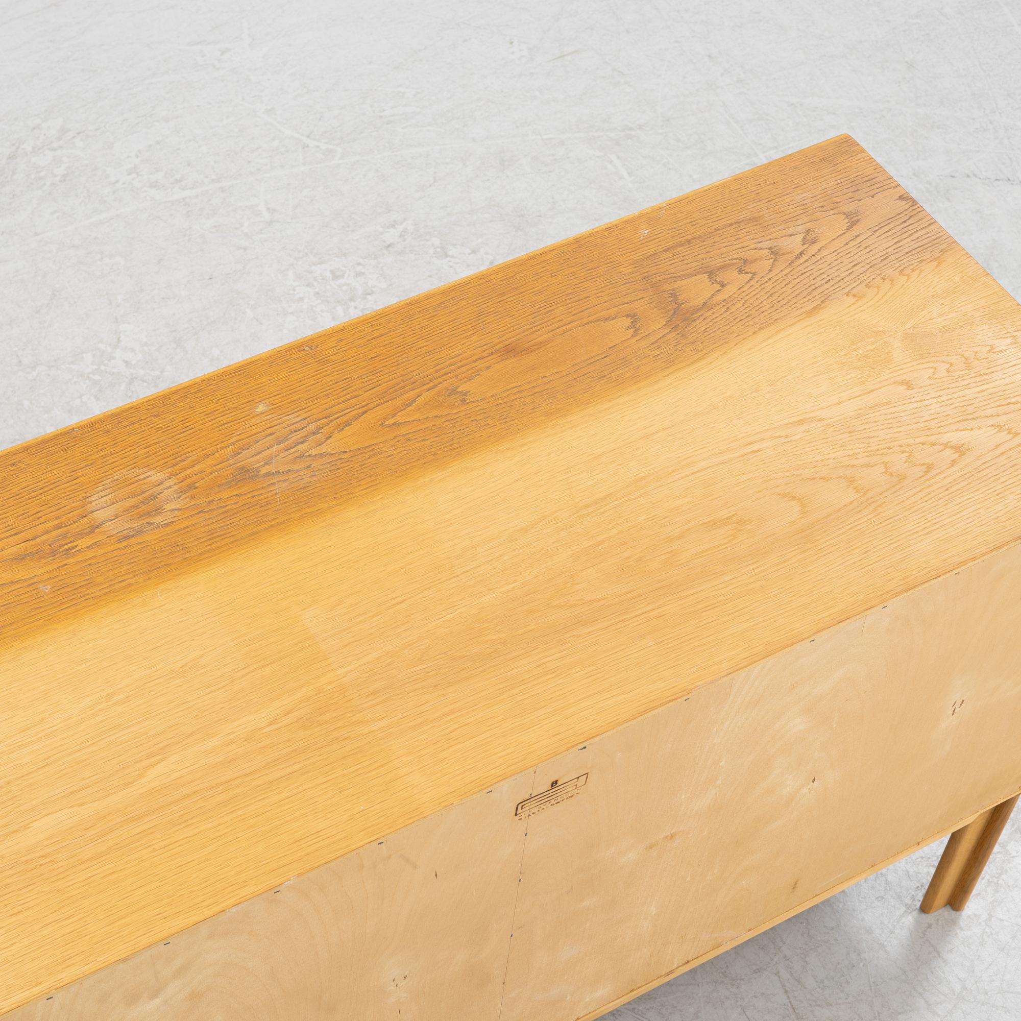 Alf Svensson, an oak-veneered sideboard, 1960's.