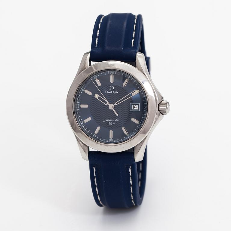 Omega, Seamaster, 120m, wristwatch, 36.5 mm.