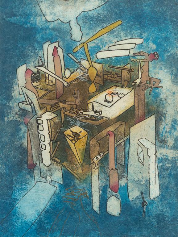 Roberto Matta, Untitled.
