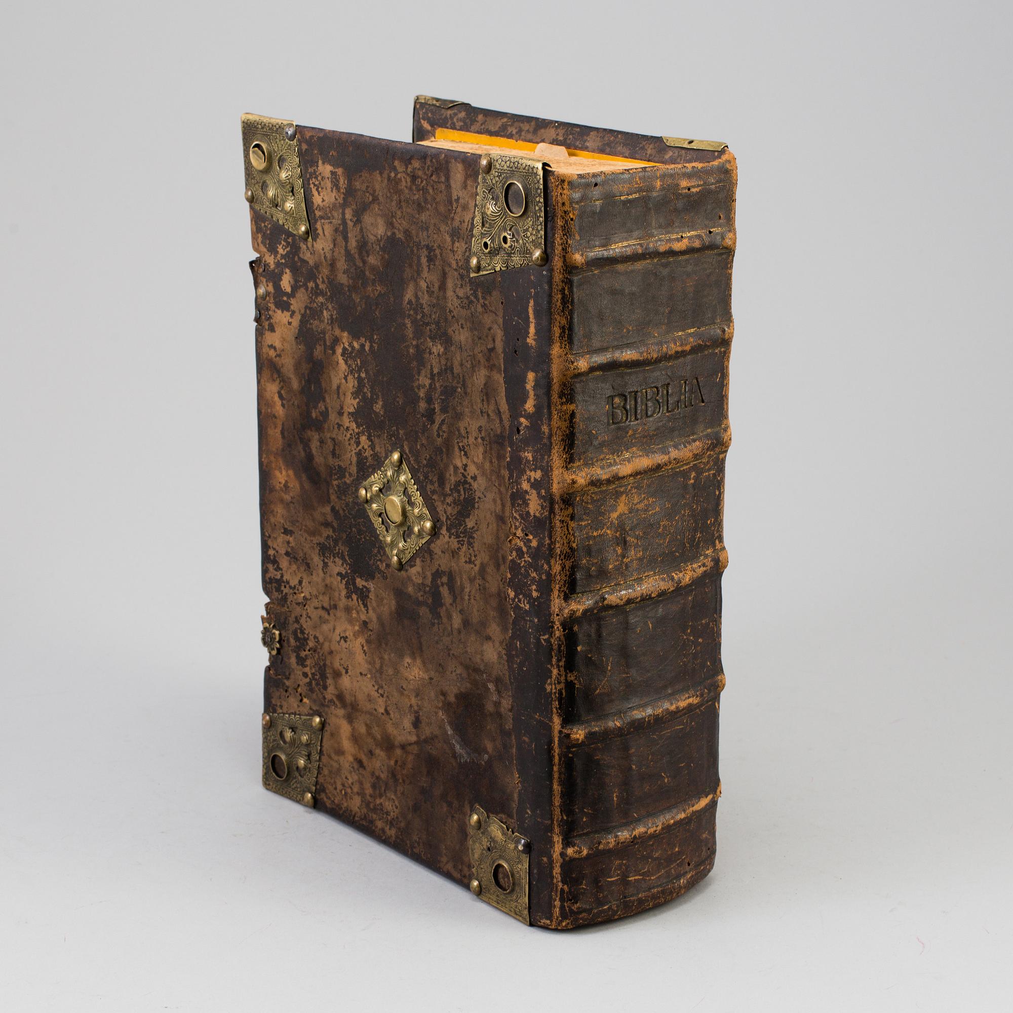 GUSTAV II ADOLFS BIBEL, THET ÄR, ALL THEN HELGHA SCRIFFT, PÅ SWENSKO, Stockholm 1618.