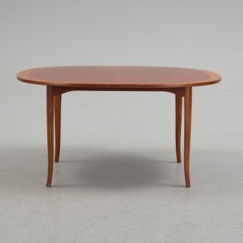 An 'Ovalen' coffee table designed by Carl Malmsten for Carl Löfving & Söner, Tibro, Sweden.