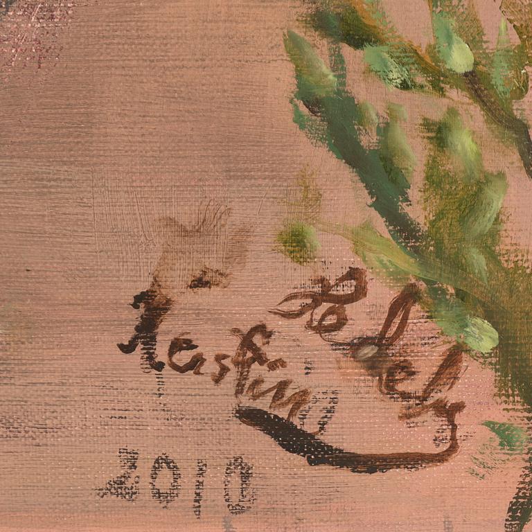 Kerstin Hedeby-Pawlo, oil on canvas, signed and dated 2010 and 2011.