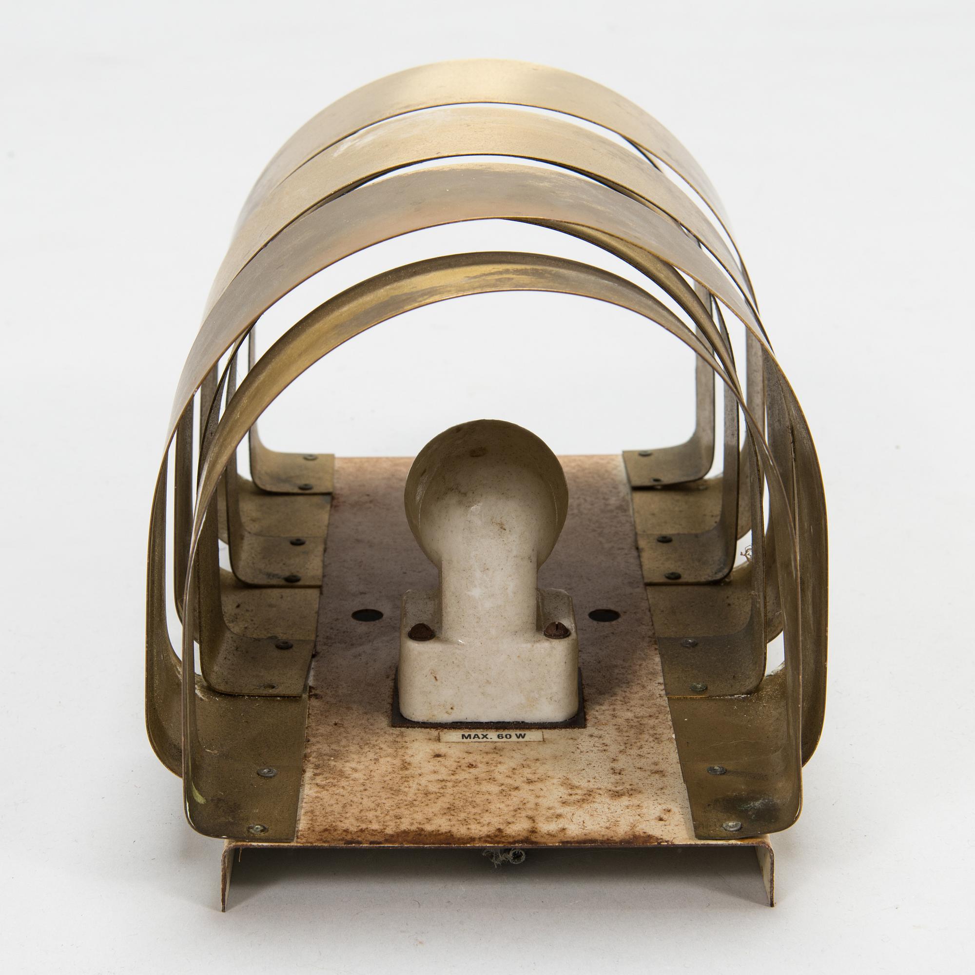 Hans-Agne Jakobsson, vägglampa, modell V155/M, Markaryd 1960-tal.