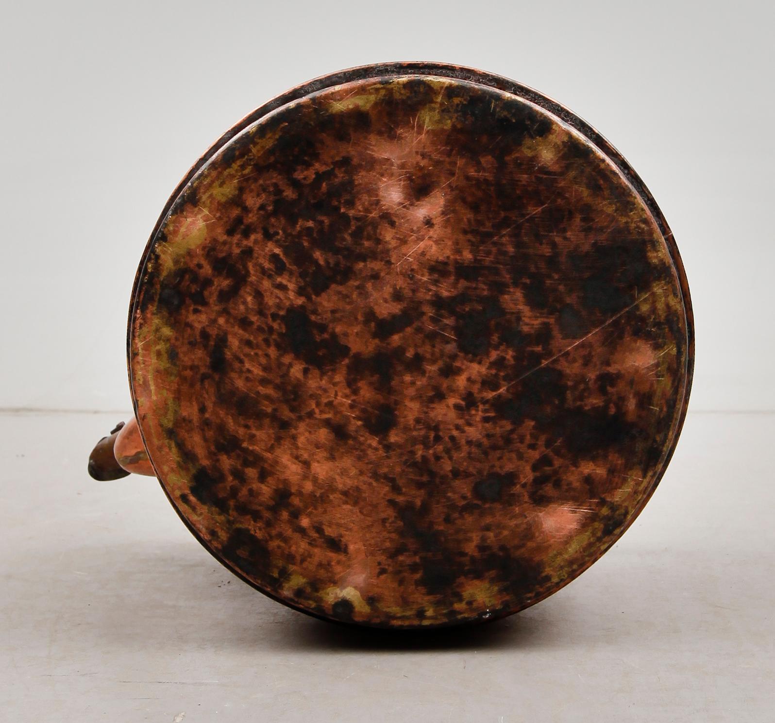 KAFFEPANNA, koppar, 1800-tal.