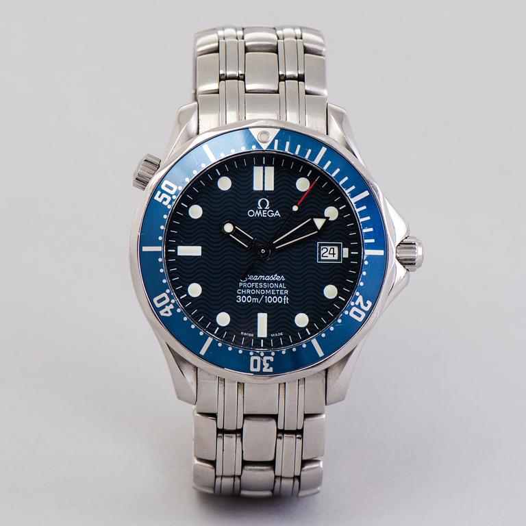 OMEGA, Seamaster Professional (300m/1000ft), Chronometer, wristwatch, 41 mm,