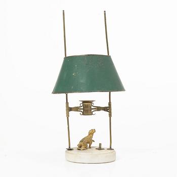 Reading candle holder, late Gustavian, circa 1800.