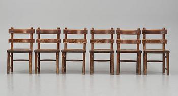 Axel Einar Hjorth, stolar, 6 st "Sandhamn", Nordiska Kompaniet, 1931.