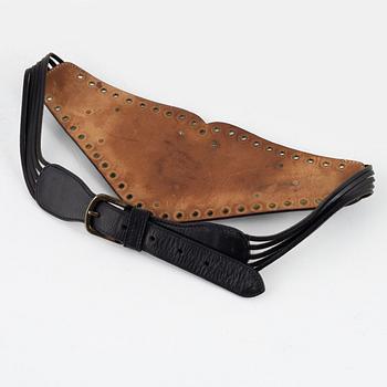 Christian Dior, John Galliano, "Runway Champion belt", Fall 2001.