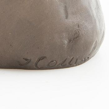 Johannes Collin, sculpture, bronze.