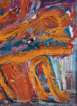 Mauritz Karström, oil on canvas, signed MK and verso signed and dated 1999.