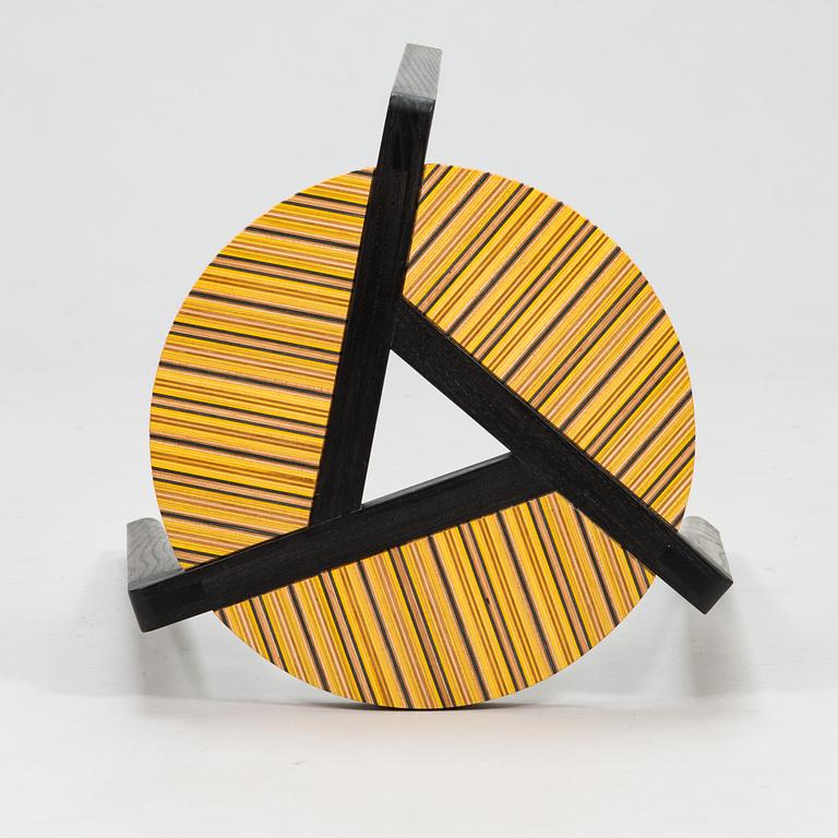 ALEKSI PUUSTINEN, Stool, signed and numbered.
