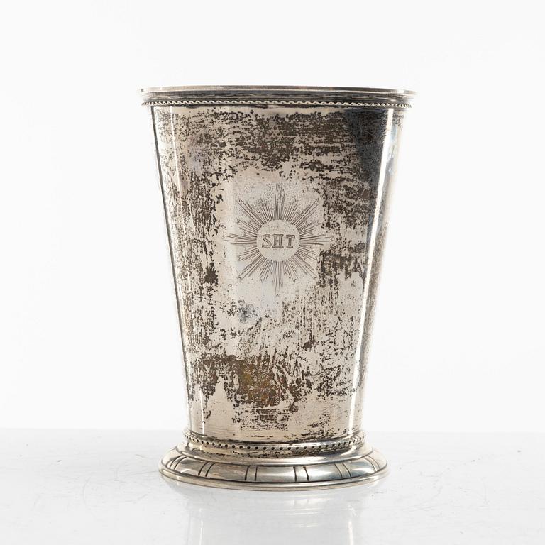 A silver cup by Hultman A/B J L, 1956.