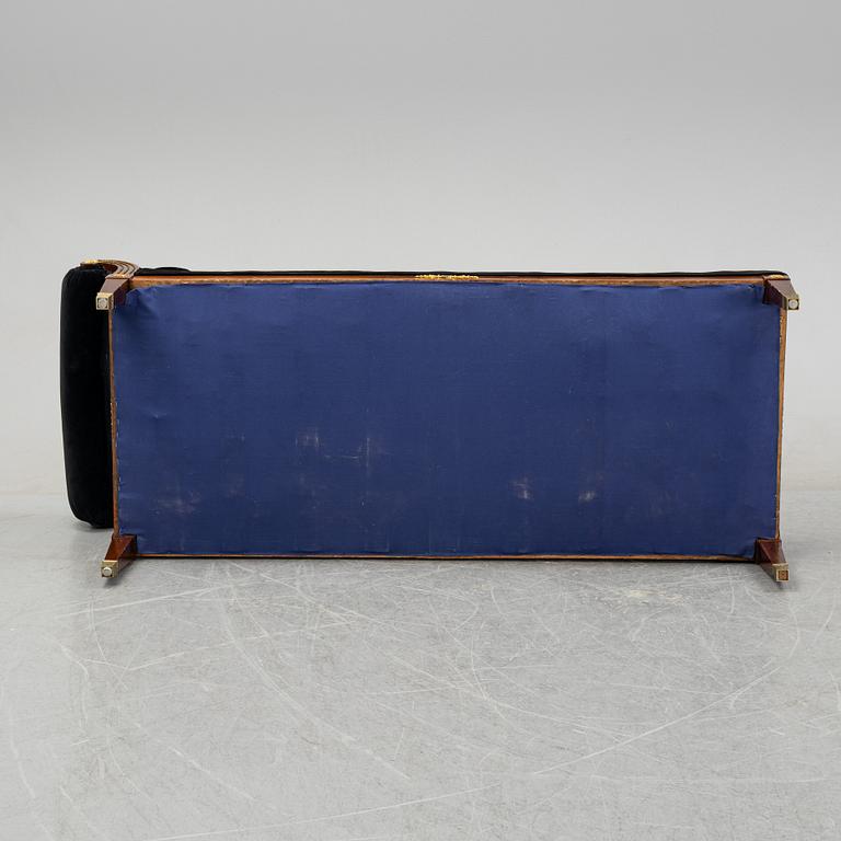 A late gustavian style daybed, early 20th century.