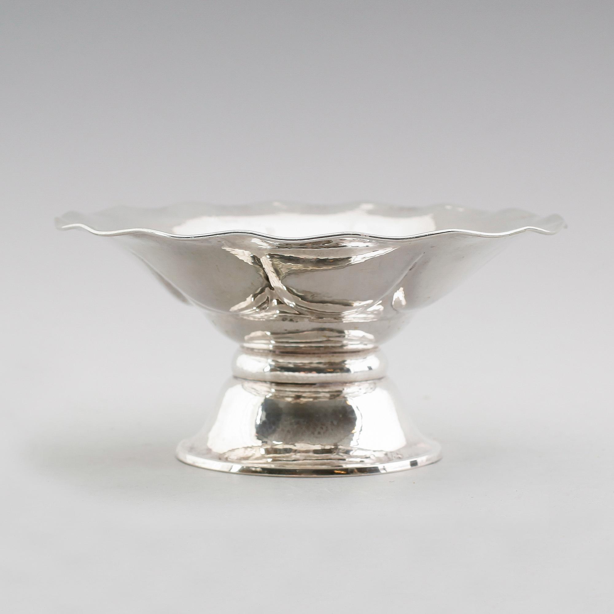 SKÅL, silver, svenska importstämplar, 1900-talets första hälft.