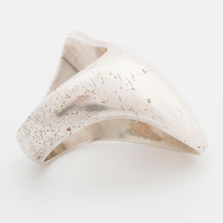 NANNA DITZEL, silver ring, Georg Jensen.