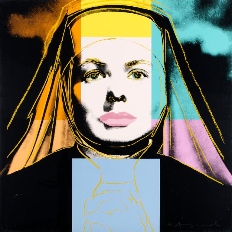Andy Warhol, "Ingrid Bergman".