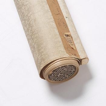 A Chinese scroll painting, ink and colour on silk. Late Ming dynasty/early Qing dynasty.