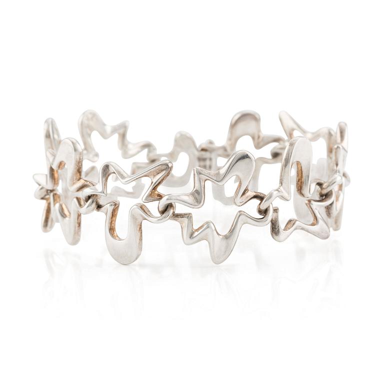 Henning Koppel, a sterling silver bracelet for Georg Jensen, Denmark.