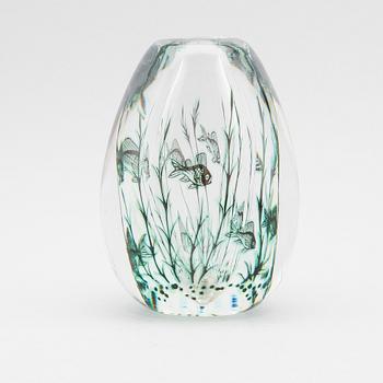 VAS, glas, Fiskgraal, Edward Hald, Orrefors.