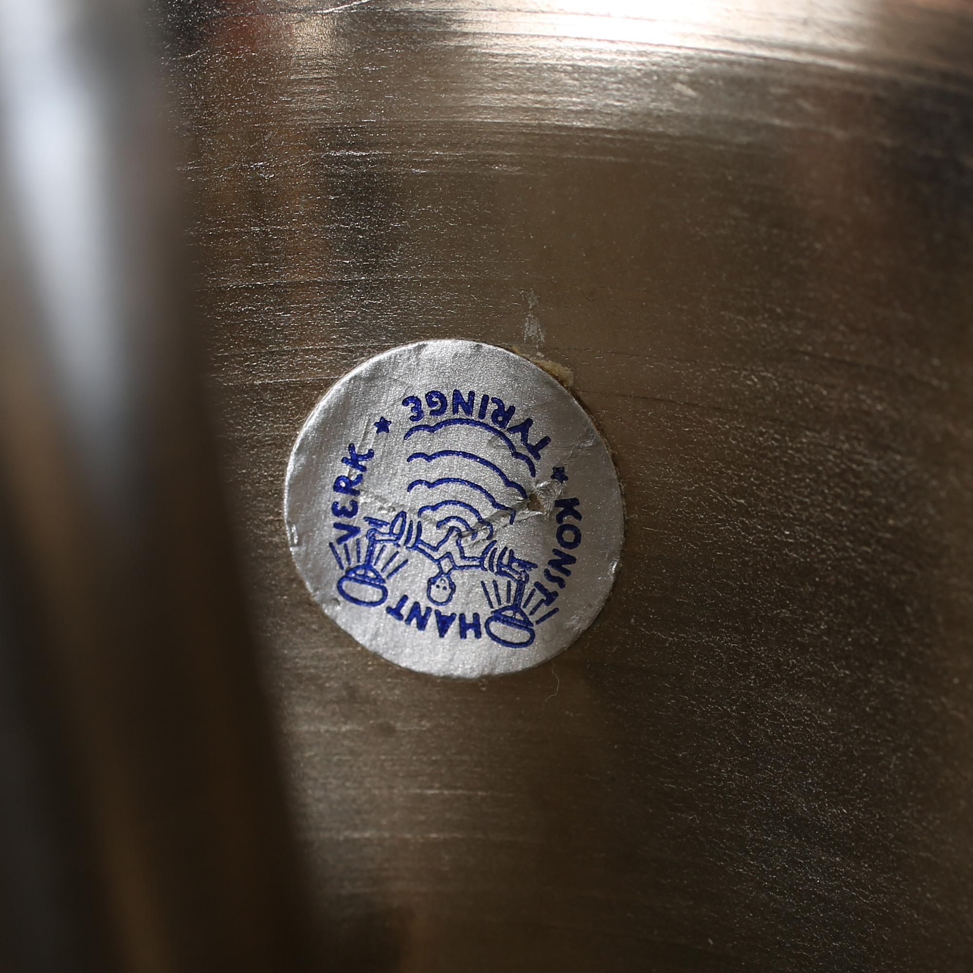 TAKLAMPA, Tyringe, 1960-tal, höjd ca 60 cm.