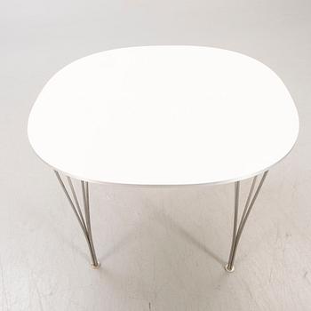 Bruno Mathsson & Piet Hein, matbord, "Supercirkel", Fritz Hansen.