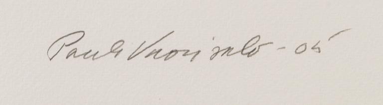 PAULI VUORISALO, serigraph, signed and dated -05, numbered H.C.