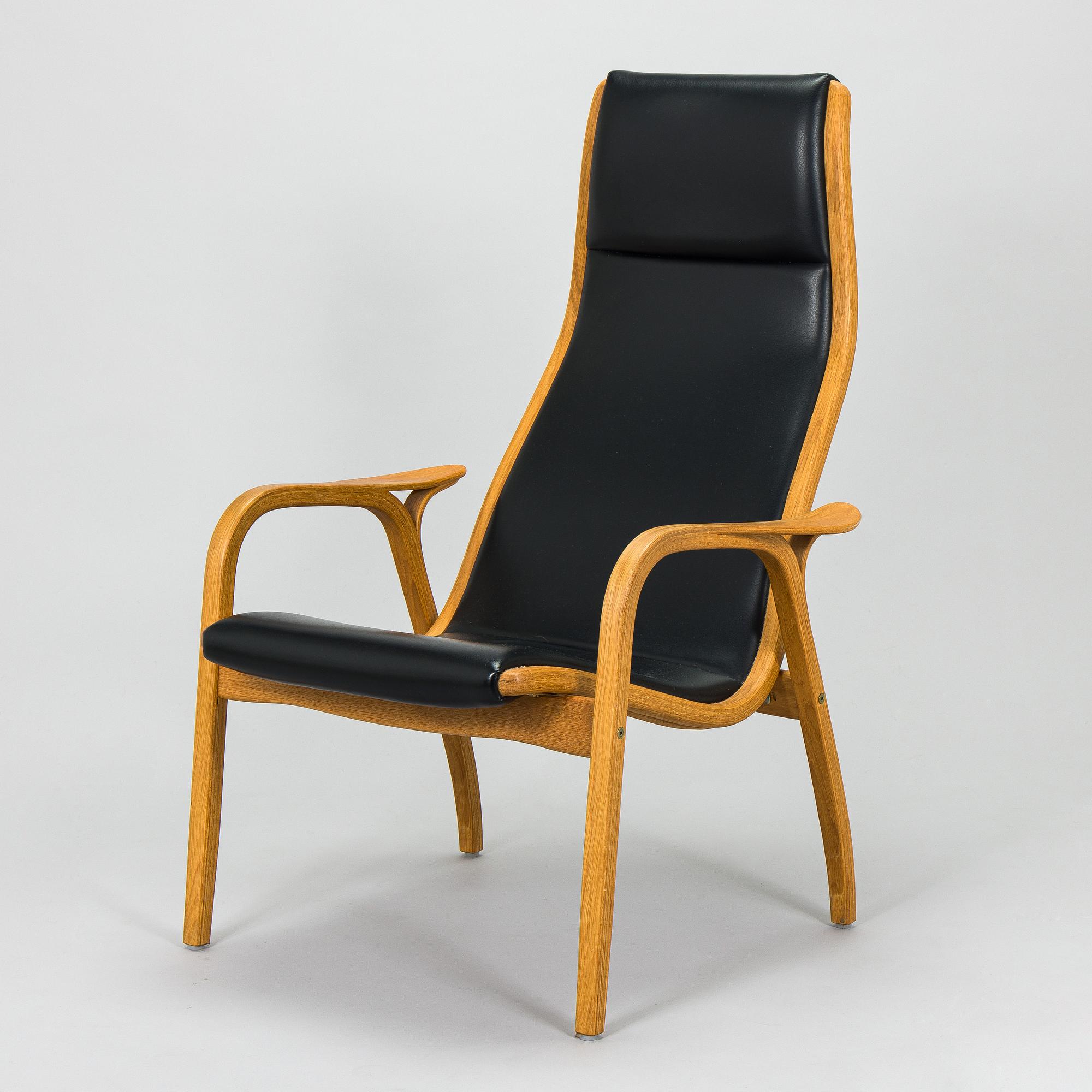 Yngve Ekström, 'Lamino' armchair, Swedese.