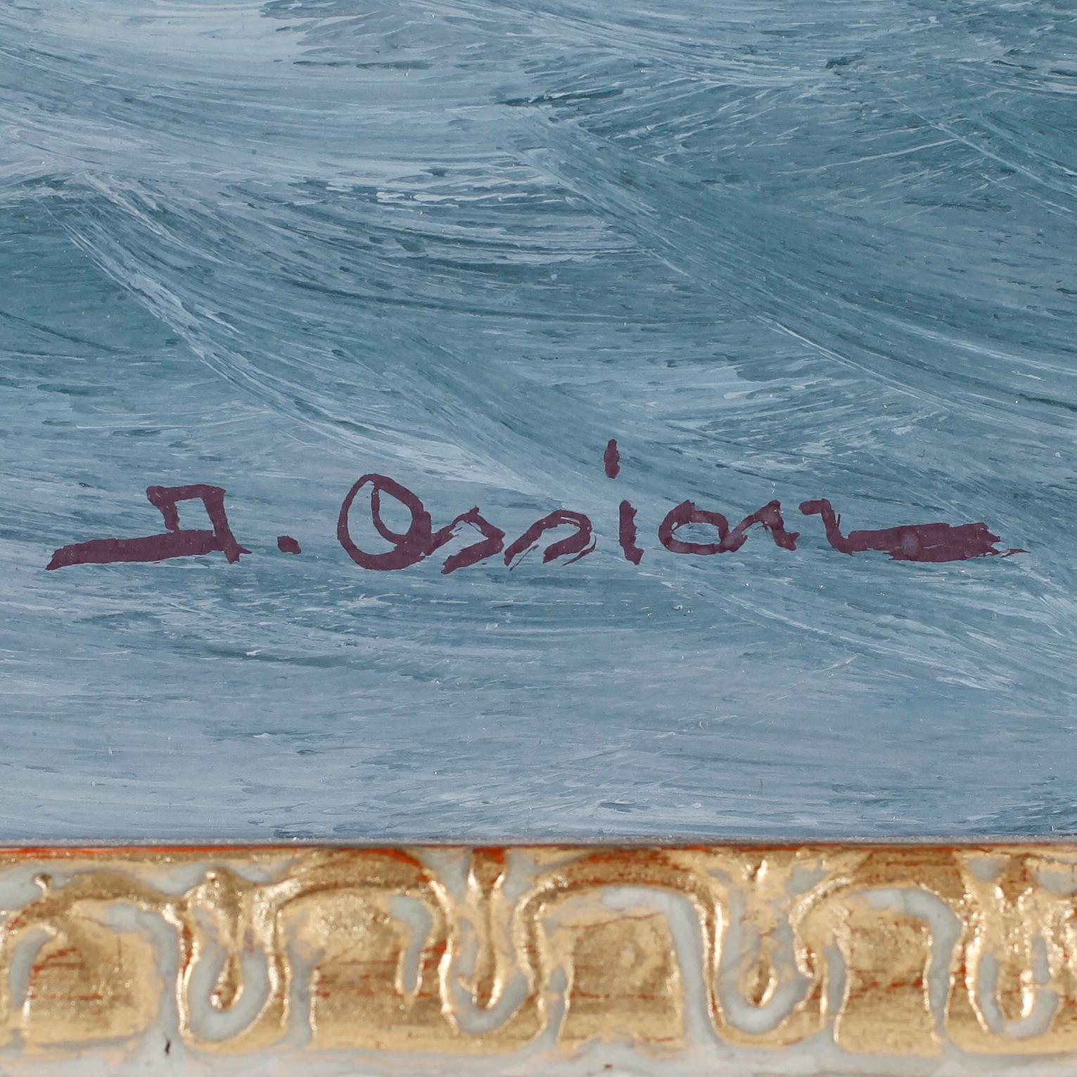 JOHAN OSSIAN-ANDERSSON, olja på duk, signerad.