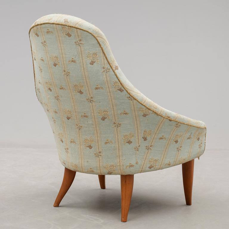 FÅTÖLJ, "Lilla Eva" ur Paradiset, Triva, Kerstin Hörlin-Holmquist för NK, 1900-talets mitt.