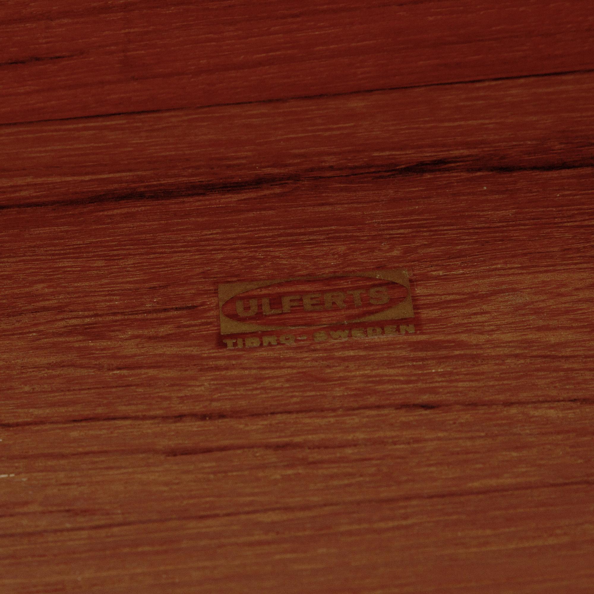 A teak dining table, Ulferts, Tibro, second half of the 20th century.