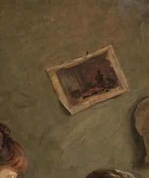 Hilma af Klint, Studio interior.