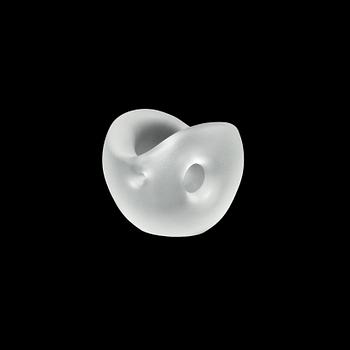 TIMO SARPANEVA, skulptur, glas, "Devil's Churn", Iittala, Finland.