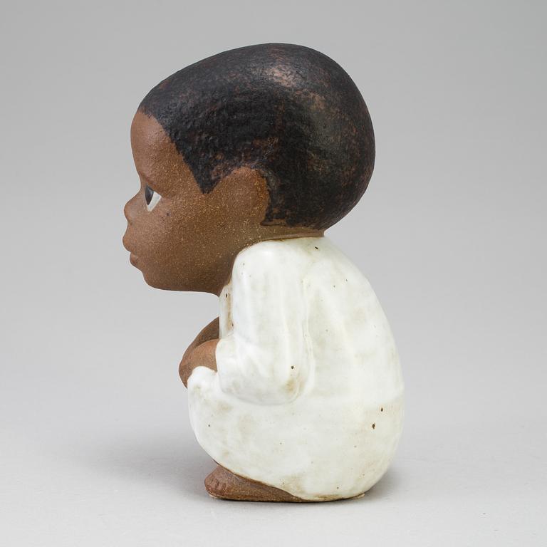 A stoneware figurine "Syd Maxi" by Lisa Larson for Gustavberg, probably 1990´s.