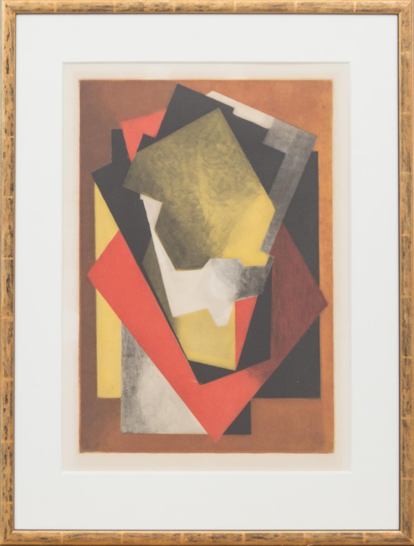 JACQUES VILLON, färgetsning, signerad i trycket.