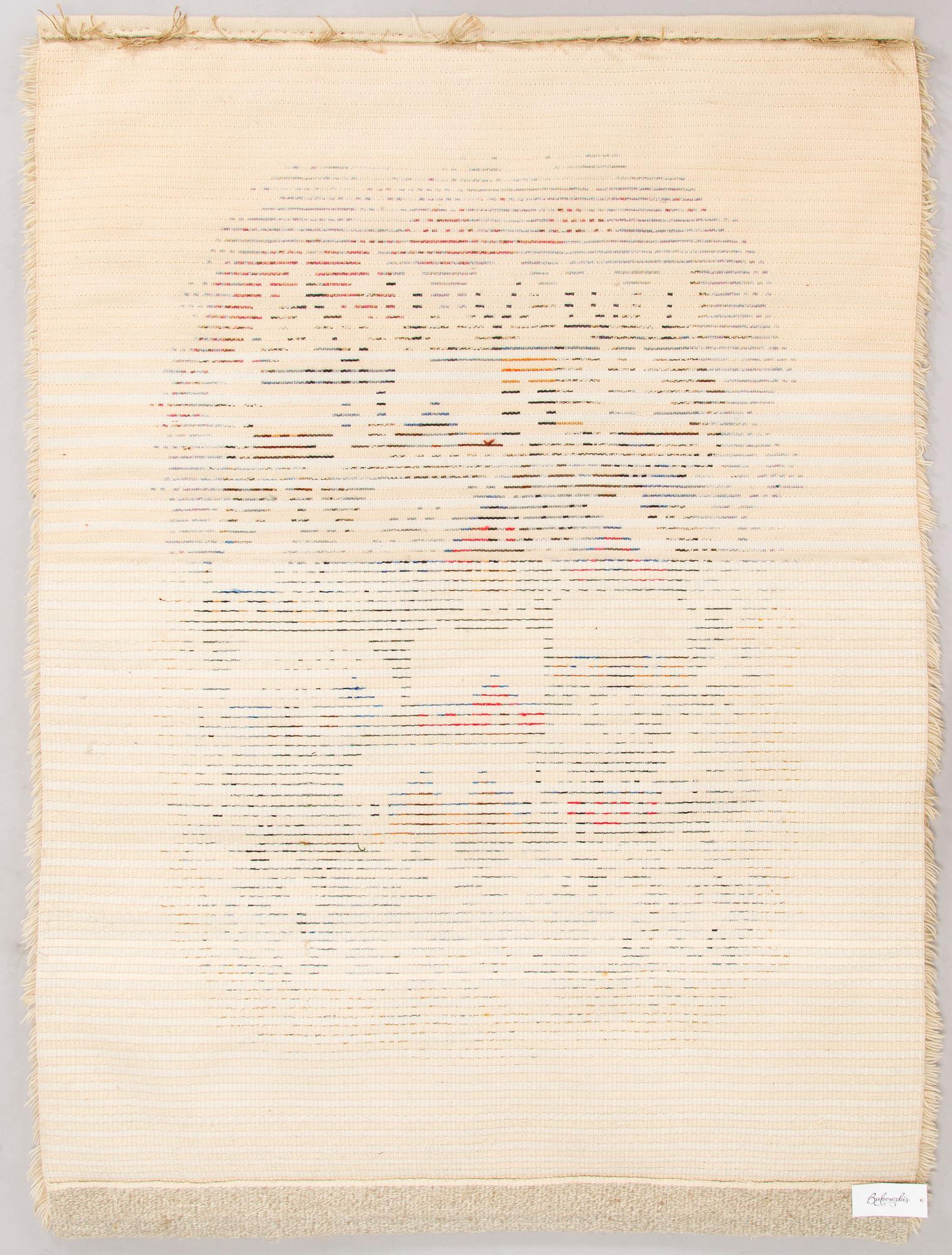 Irmeli Grönlund, ryijy, malli, Suomen käsityön ystävät. Noin 170 x 115 cm.