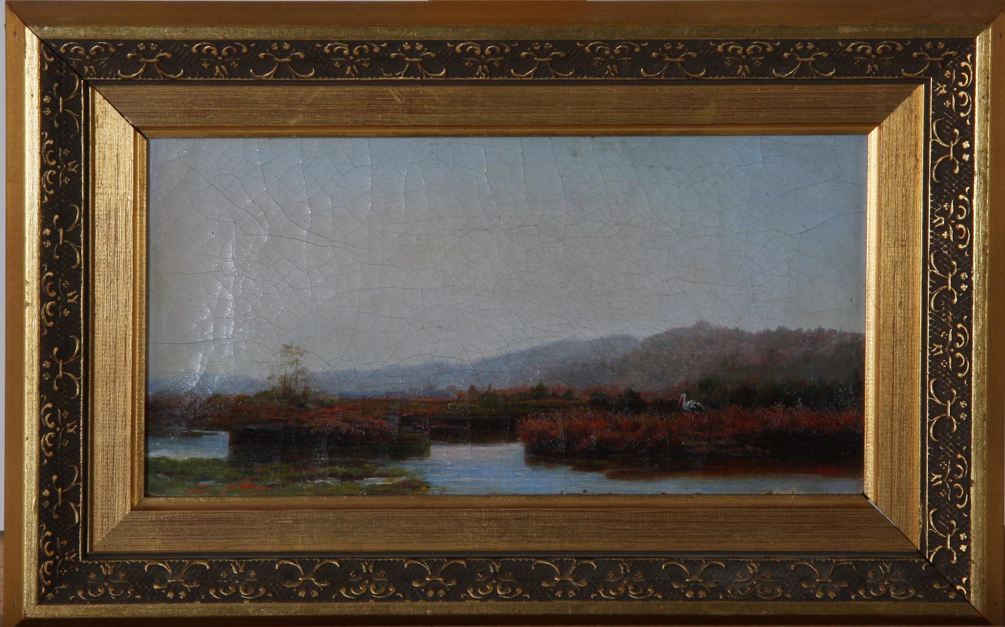 HENRICHSEN, FREDRIK, CARSTEN, olja på duk, monogramsign.