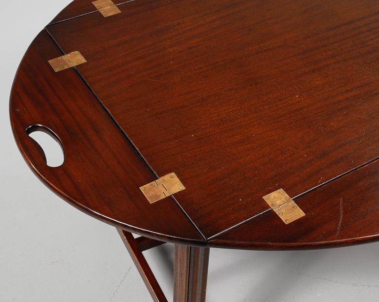 SOFFBORD, s.k Butlers tray, 1900-talets andra hälft.