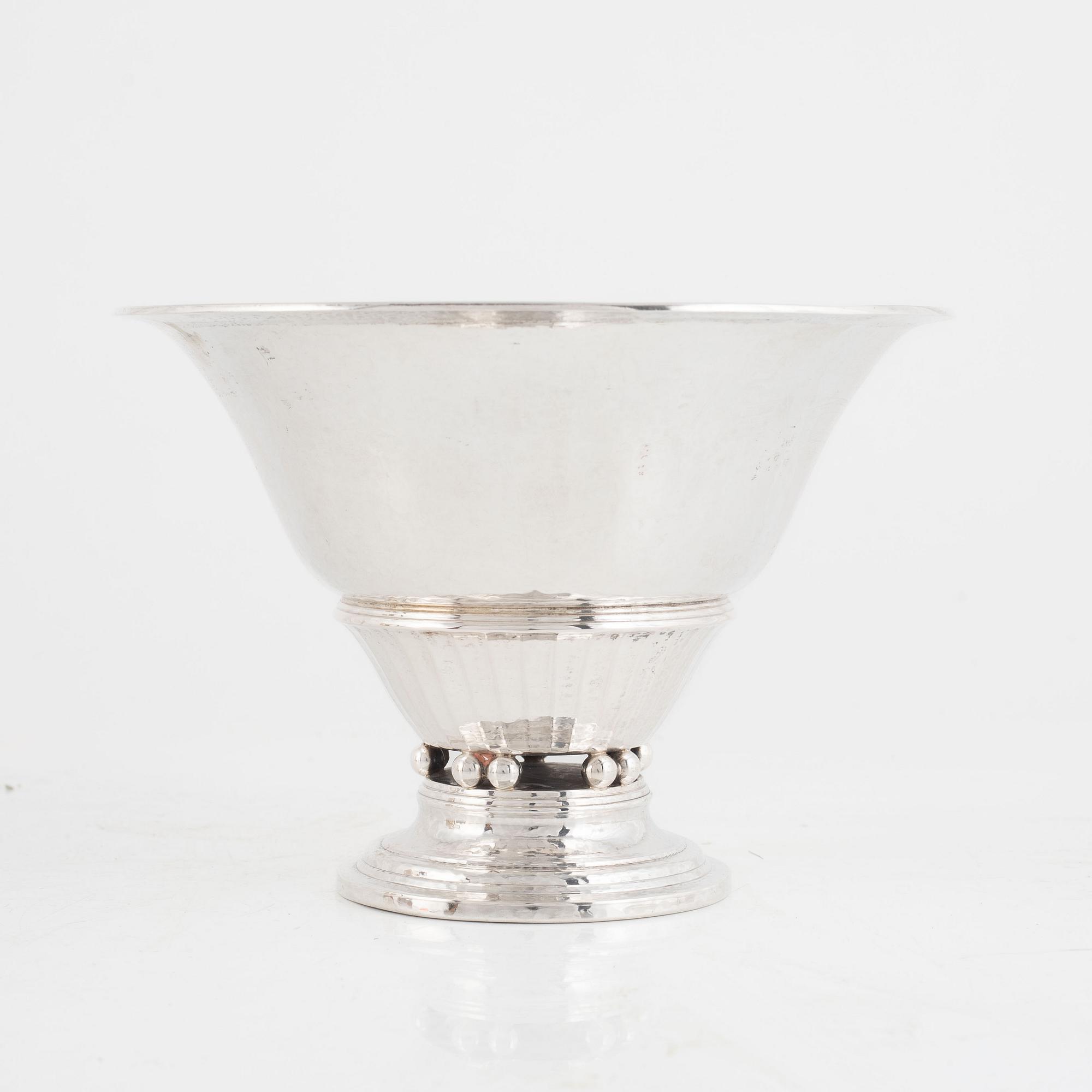 A Swedish Silver Bowl, mark of Carl Andreas Kjernås, Gothenburg 1904.