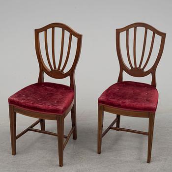 A set of ten chairs, early 20th century.