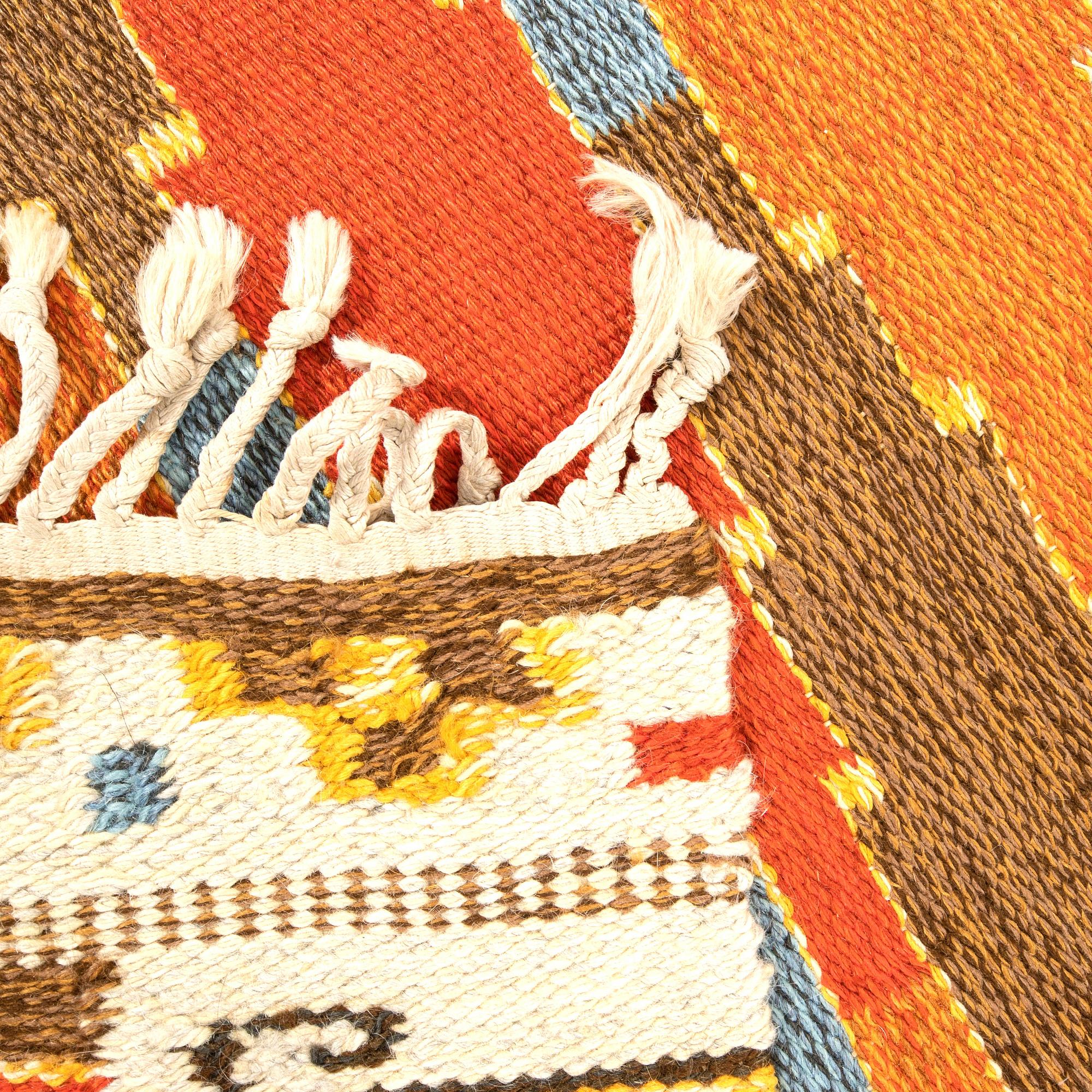 Matta rölakan 1900-talets mitt ca 242x116 cm.