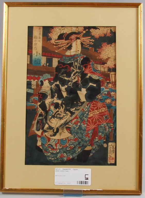 TRÄSNITT, Japan, 1800/1900-tal.